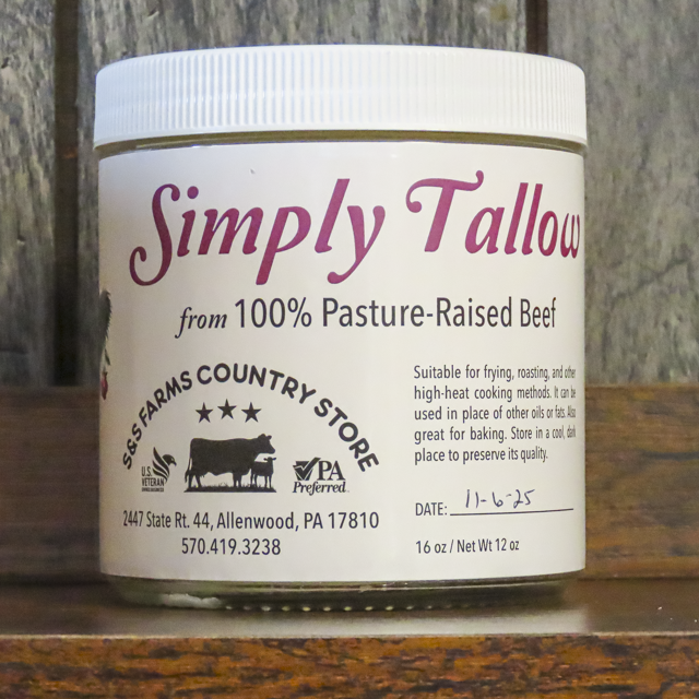 Premium Grass-fed Beef Tallow Natural Skincare Tallow | Cooking Tallow | Tallow Balm