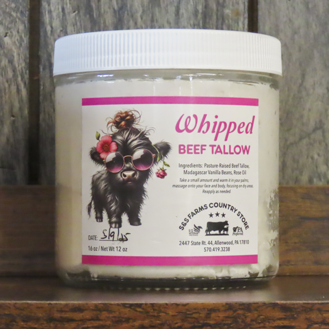 Premium Grass-fed Beef Tallow Natural Skincare Tallow | Cooking Tallow | Tallow Balm