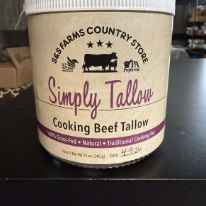 beef tallow for cooking 16 oz grass-fed food grade