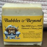 Raw A2A2 Cowโs Milk, Oatmeal & Honey Soap 4 OZ Bar Natural Skincare Tallow | Cooking Tallow | Tallow Balm