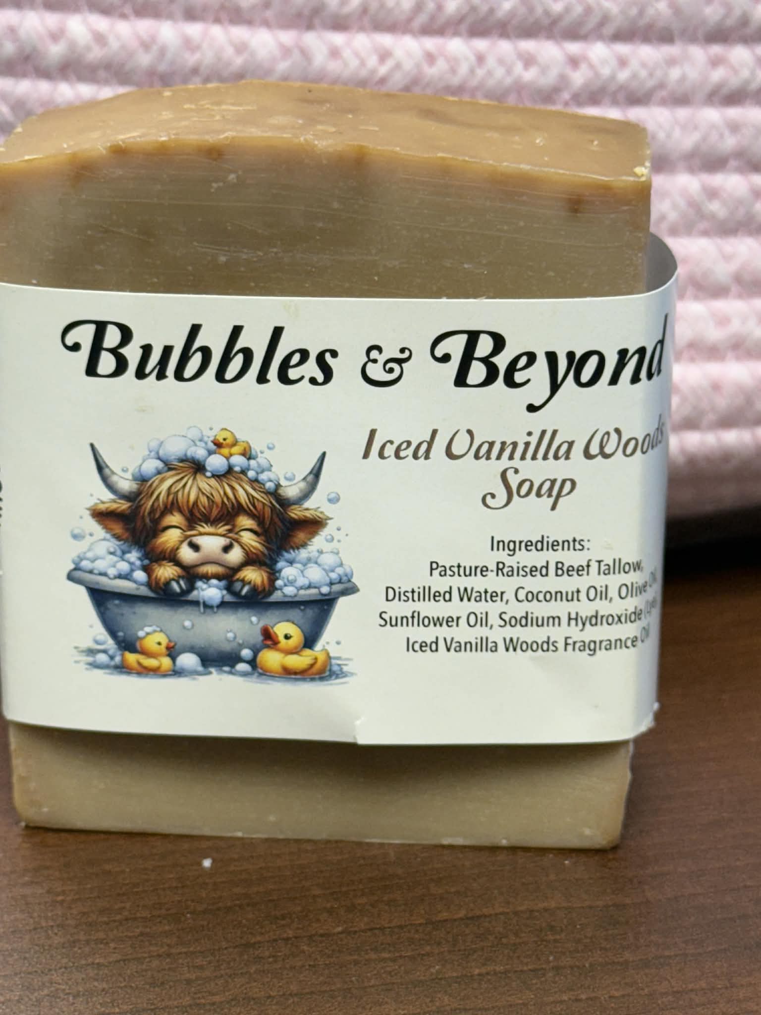 Iced Vanilla Woods Soap 4 OZ Bar
