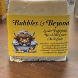 🧼 Raw A2A2 Cow’s Milk Tallow Soap – Lemon Poppyseed (4 oz)