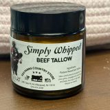 Whipped Unscented 4 OZ Natural Skincare Tallow | Cooking Tallow | Tallow Balm