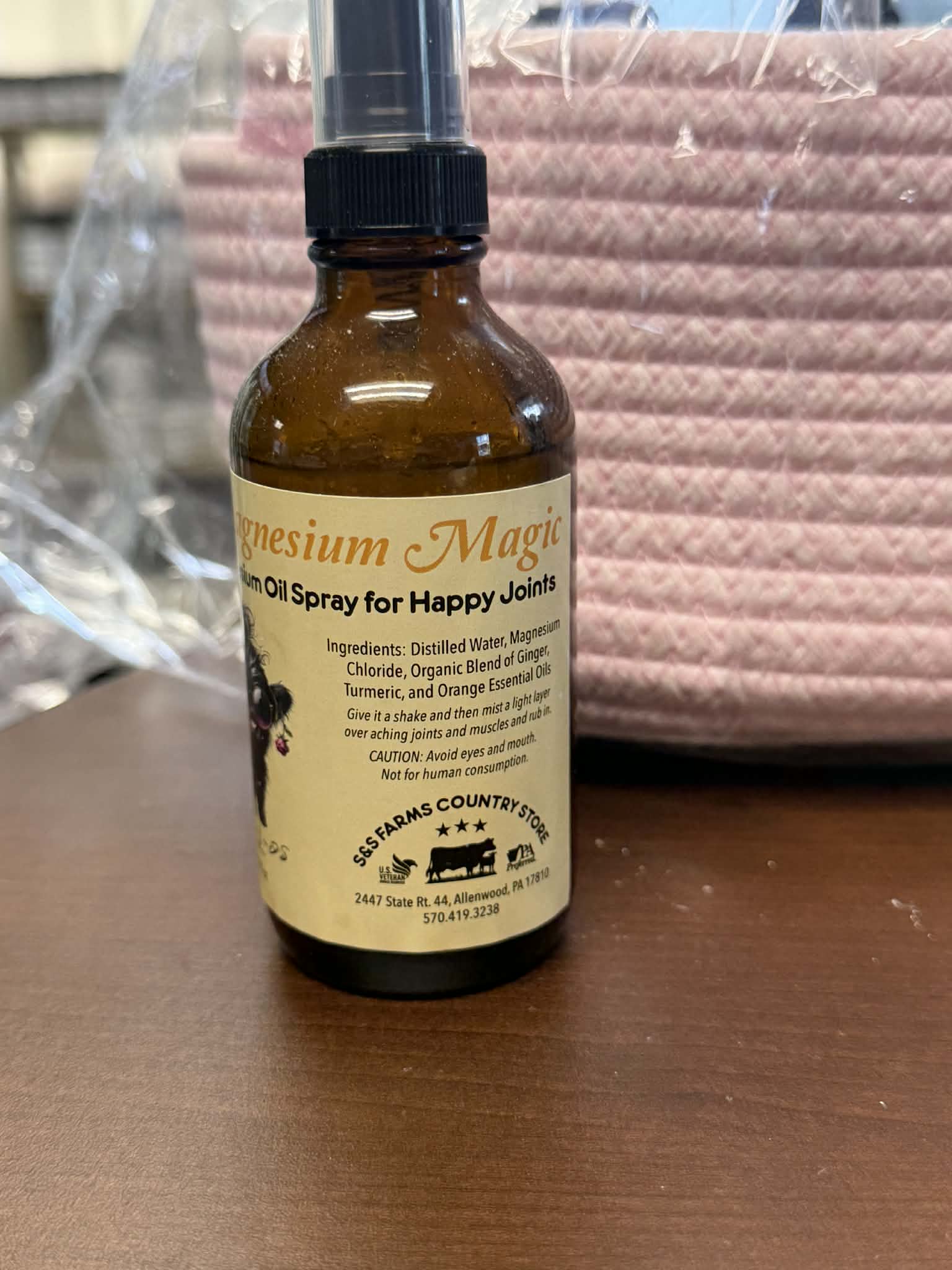Magnesium Pain Relief Spray 4 OZ
