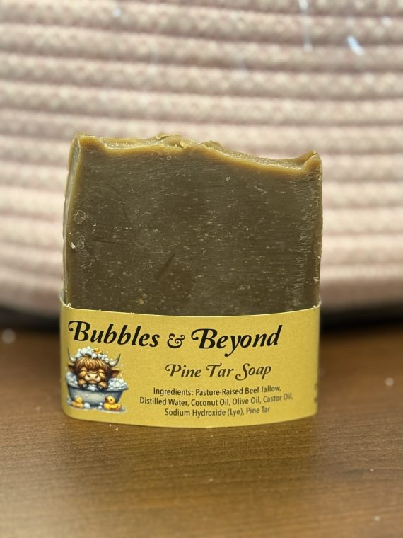 Pine Tar Soap 4 OZ Bar | Buy Online USA | Natural Skincare Tallow ...