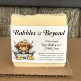 🧼 Raw A2A2 Cow’s Milk Tallow Soap – Unscented (4 oz)