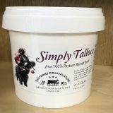 Grass-Fed Beef Tallow 3 lb Bucket Cosmetic Grade for Natural Skincare