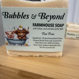 🧼 Farmhouse Soap with Tallow, Lard & A2A2 Milk – Tea Tree (4 oz Bar) Natural Skincare Tallow | Cooking Tallow | Tallow Balm